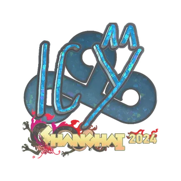 Sticker | ICY (Glitter) | Shanghai 2024