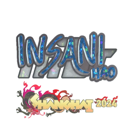 Sticker | insani (Glitter) | Shanghai 2024