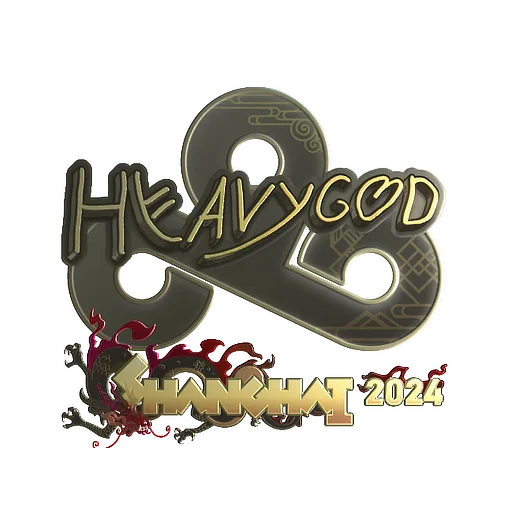 Sticker | Heavygod (Gold) | Shanghai 2024