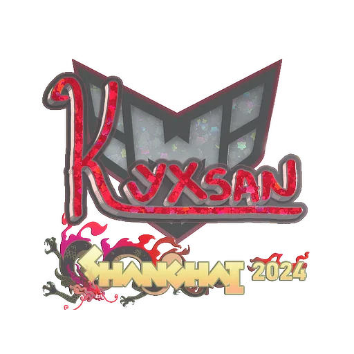 Sticker | kyxsan (Glitter) | Shanghai 2024