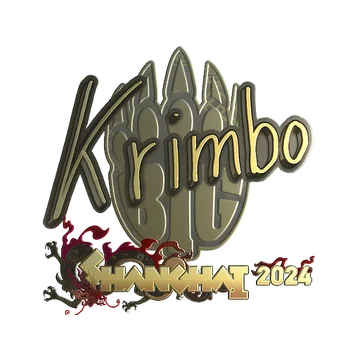 Sticker | Krimbo (Gold) | Shanghai 2024