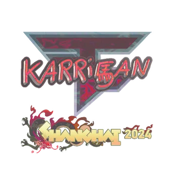 Sticker | karrigan (Holo) | Shanghai 2024