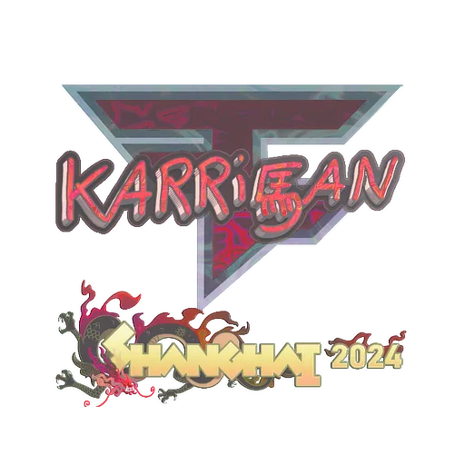Sticker | karrigan (Holo) | Shanghai 2024