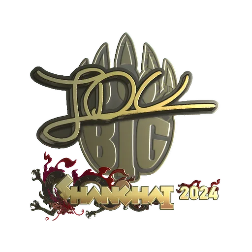 Sticker | JDC (Gold) | Shanghai 2024
