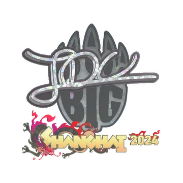 Sticker | JDC (Glitter) | Shanghai 2024