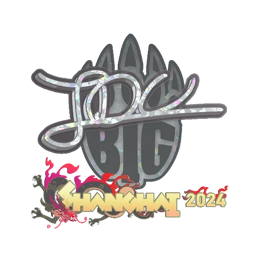 Sticker | JDC (Glitter) | Shanghai 2024