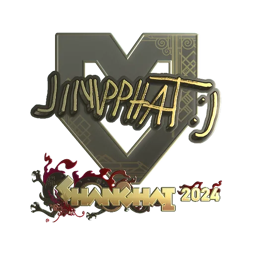 Sticker | Jimpphat (Gold) | Shanghai 2024