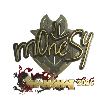 Sticker | m0NESY (Gold) | Shanghai 2024