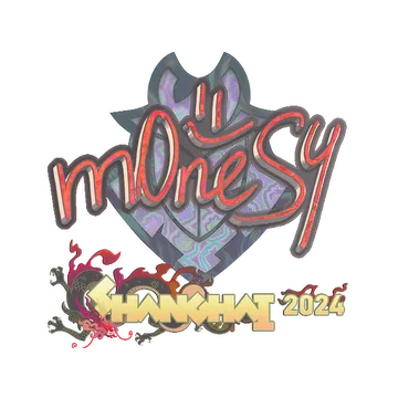 Sticker | m0NESY (Holo) | Shanghai 2024