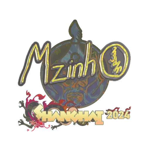 Sticker | mzinho (Holo) | Shanghai 2024