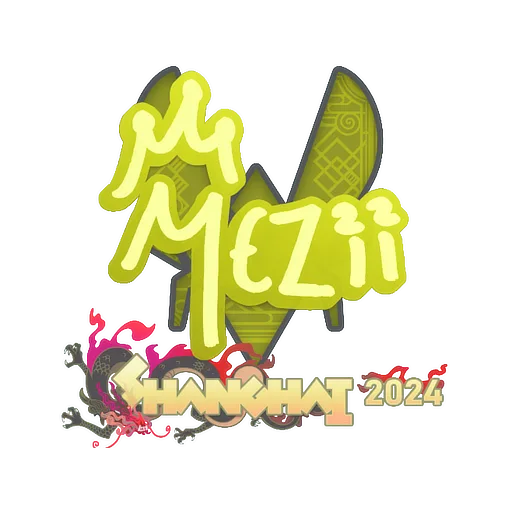 Наклейка | mezii | Шанхай-2024