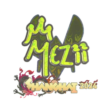 Sticker | mezii (Holo) | Shanghai 2024