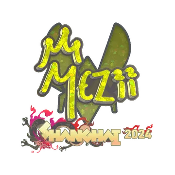 Sticker | mezii (Glitter) | Shanghai 2024