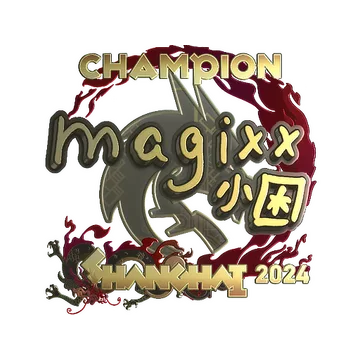 Sticker | magixx (Gold, Champion) | Shanghai 2024