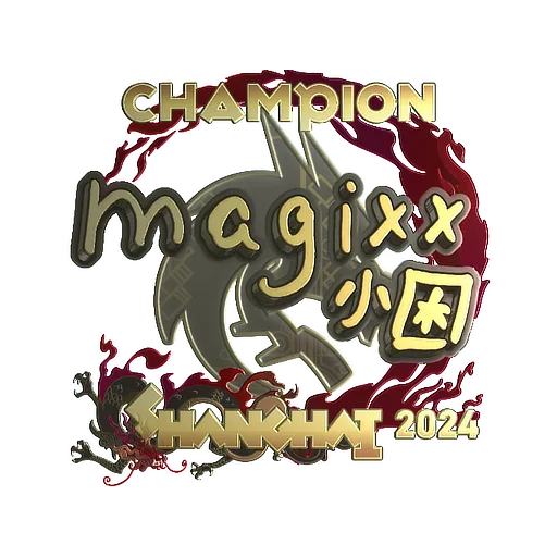 Sticker | magixx (Gold, Champion) | Shanghai 2024