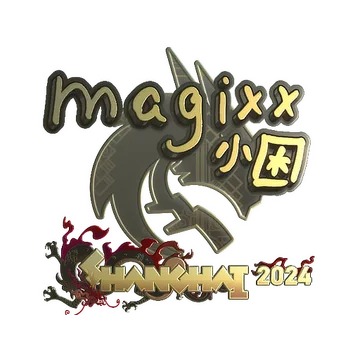 Sticker | magixx (Gold) | Shanghai 2024