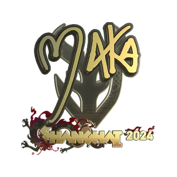 Sticker | Maka (Gold) | Shanghai 2024