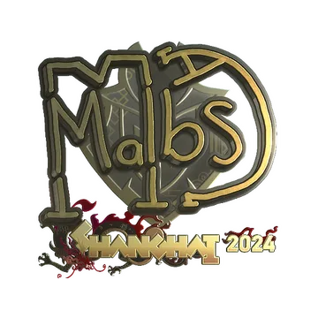 Sticker | malbsMd (Gold) | Shanghai 2024