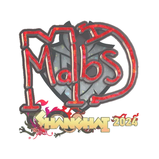 Sticker | malbsMd (Glitter) | Shanghai 2024