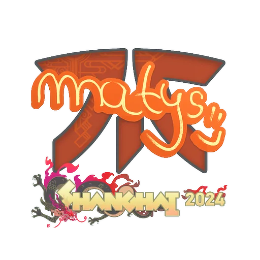 Наклейка | MATYS | Шанхай-2024