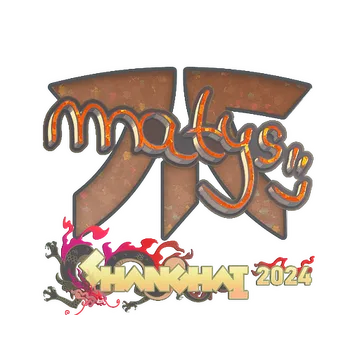 Sticker | MATYS (Glitter) | Shanghai 2024