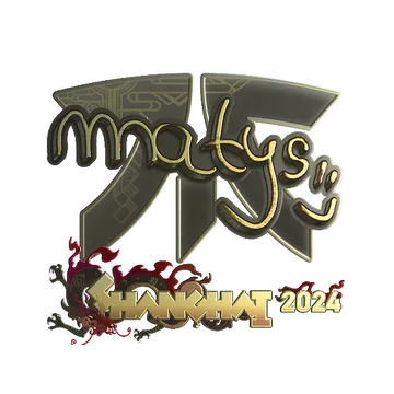 Sticker | MATYS (Gold) | Shanghai 2024