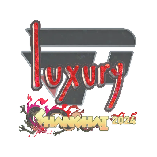 Sticker | lux (Glitter) | Shanghai 2024