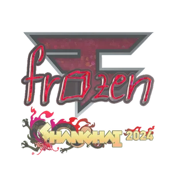 Sticker | frozen (Glitter) | Shanghai 2024