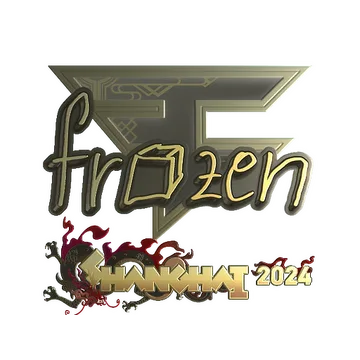 Sticker | frozen (Gold) | Shanghai 2024