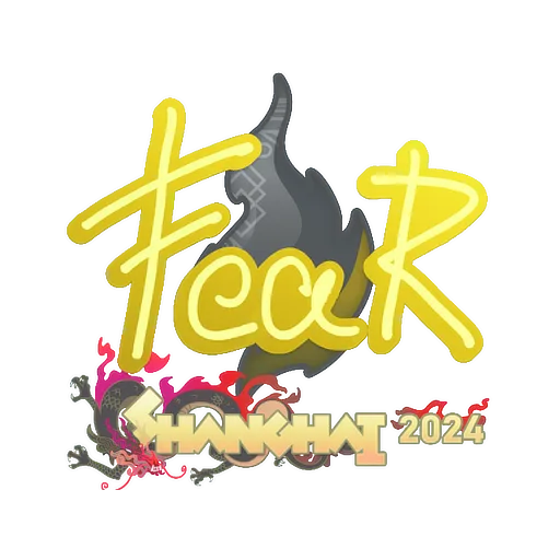 Sticker | fEAR | Shanghai 2024