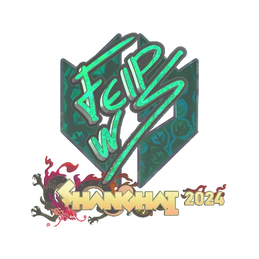 Sticker | felps (Holo) | Shanghai 2024