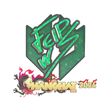 Sticker | felps (Glitter) | Shanghai 2024