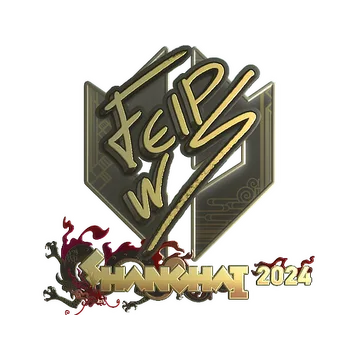 Sticker | felps (Gold) | Shanghai 2024