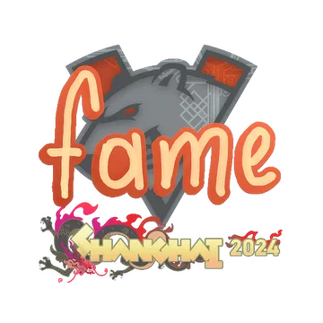 Sticker | fame | Shanghai 2024