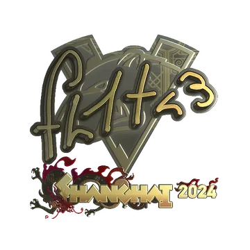 Sticker | FL1T (Gold) | Shanghai 2024