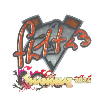 Sticker | FL1T (Glitter) | Shanghai 2024