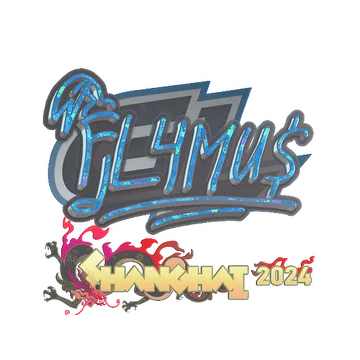 Sticker | FL4MUS (Glitter) | Shanghai 2024