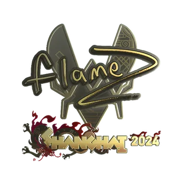 Sticker | FlameZ (Gold) | Shanghai 2024