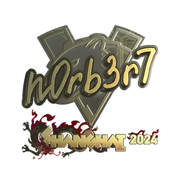 Sticker | n0rb3r7 (Gold) | Shanghai 2024