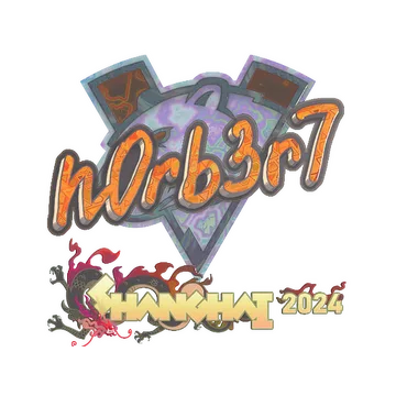 Sticker | n0rb3r7 (Holo) | Shanghai 2024