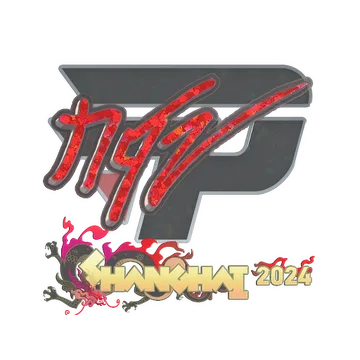 Sticker | NQZ (Glitter) | Shanghai 2024