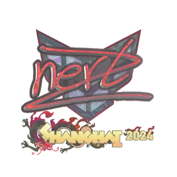 Sticker | NertZ (Holo) | Shanghai 2024