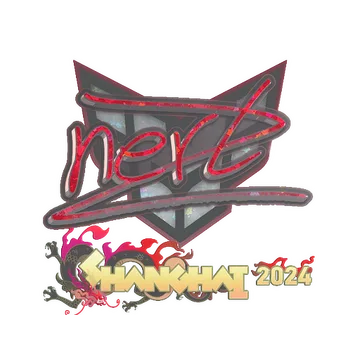 Sticker | NertZ (Glitter) | Shanghai 2024