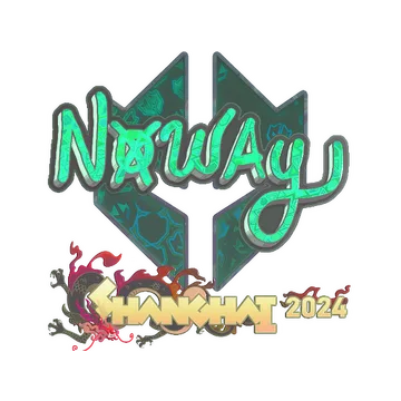 Sticker | noway (Holo) | Shanghai 2024