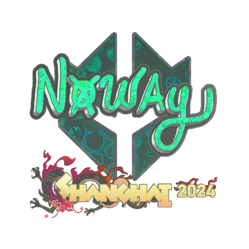 Sticker | noway (Holo) | Shanghai 2024