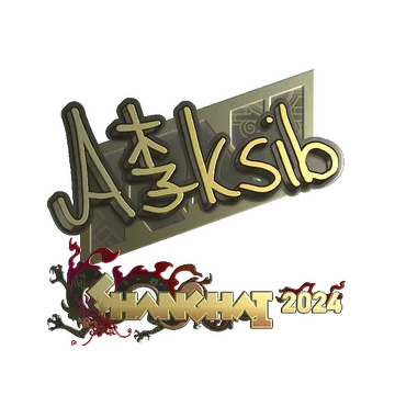 Sticker | Aleksib (Gold) | Shanghai 2024
