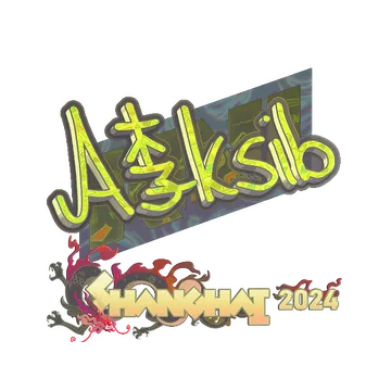 Sticker | Aleksib (Holo) | Shanghai 2024