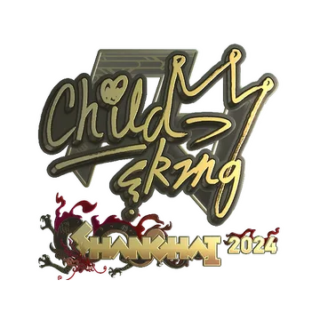 Sticker | ChildKing (Gold) | Shanghai 2024