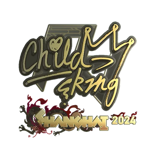 Sticker | ChildKing (Gold) | Shanghai 2024