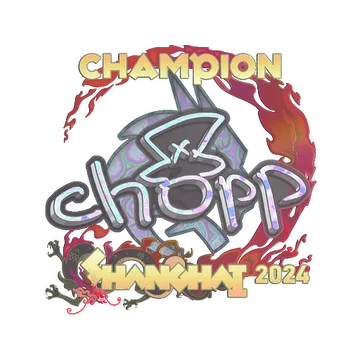Sticker | chopper (Holo, Champion) | Shanghai 2024
